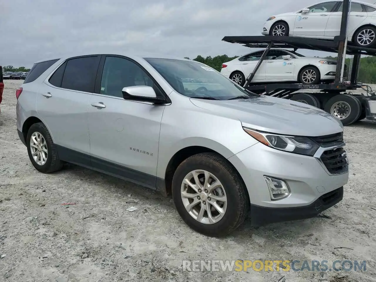 4 fotografías del automóvil dañado 2GNAXKEV7M6161594 CHEVROLET EQUINOX 2021