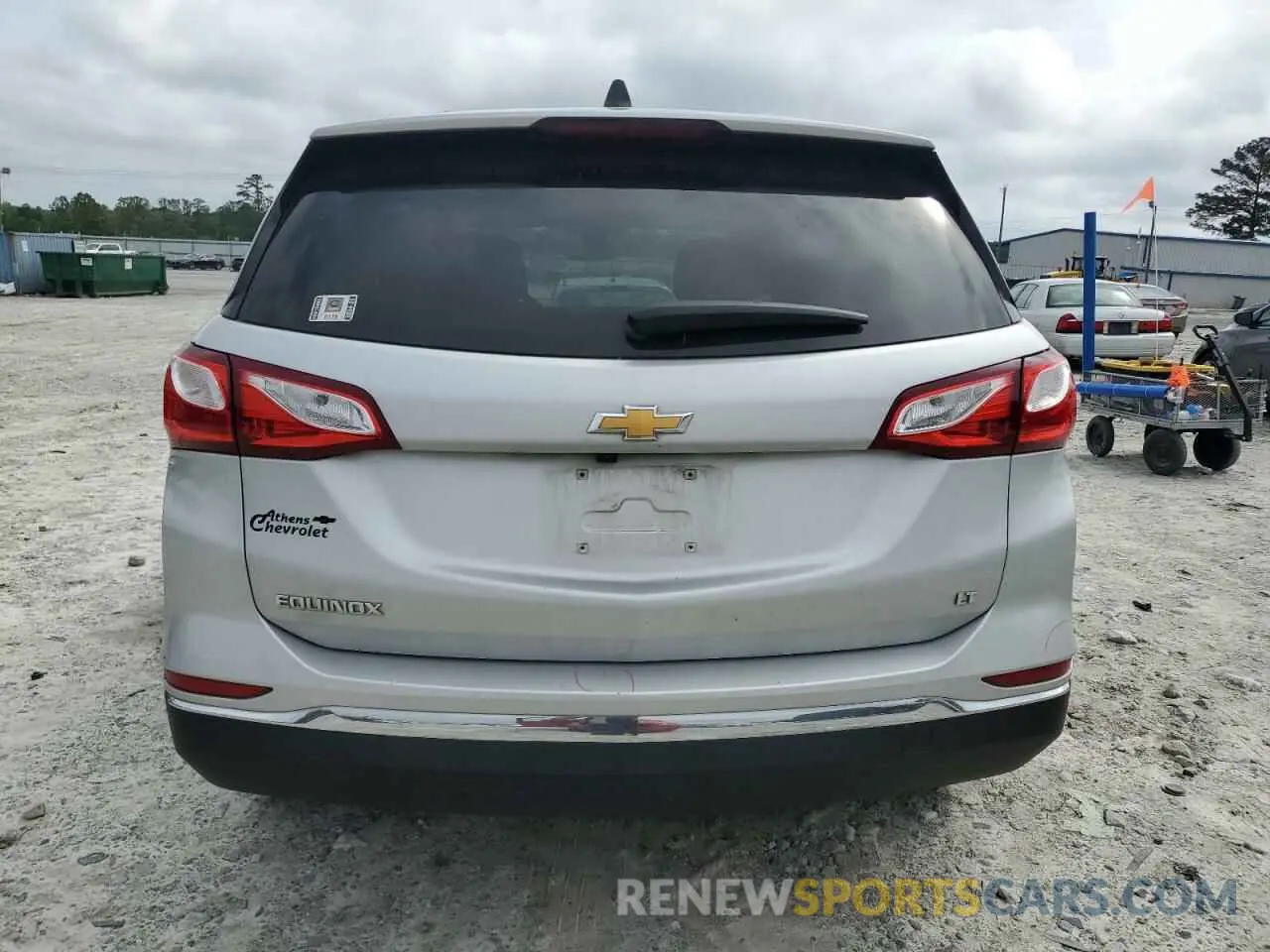 6 fotografías del automóvil dañado 2GNAXKEV7M6161594 CHEVROLET EQUINOX 2021