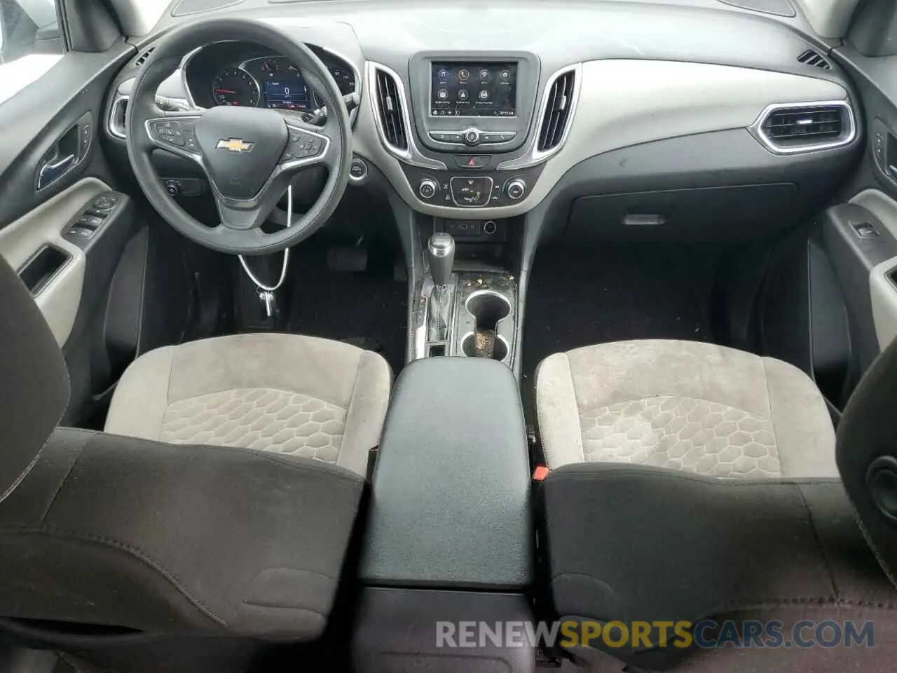8 fotografías del automóvil dañado 2GNAXKEV7M6161594 CHEVROLET EQUINOX 2021