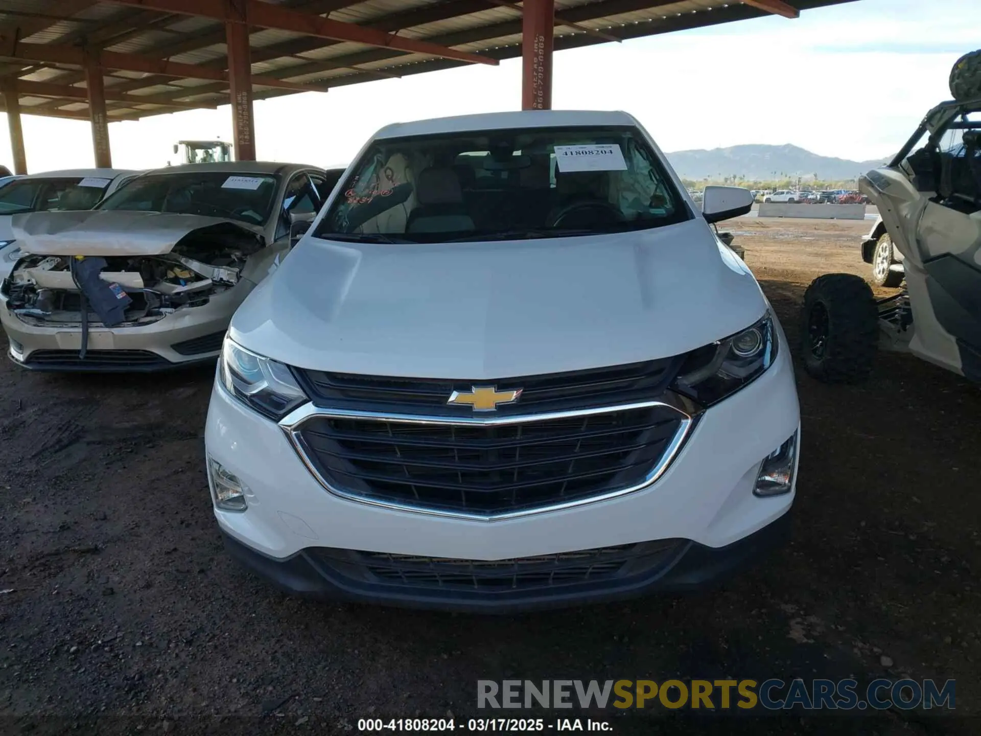 12 fotografías del automóvil dañado 2GNAXKEV8M6108239 CHEVROLET EQUINOX 2021