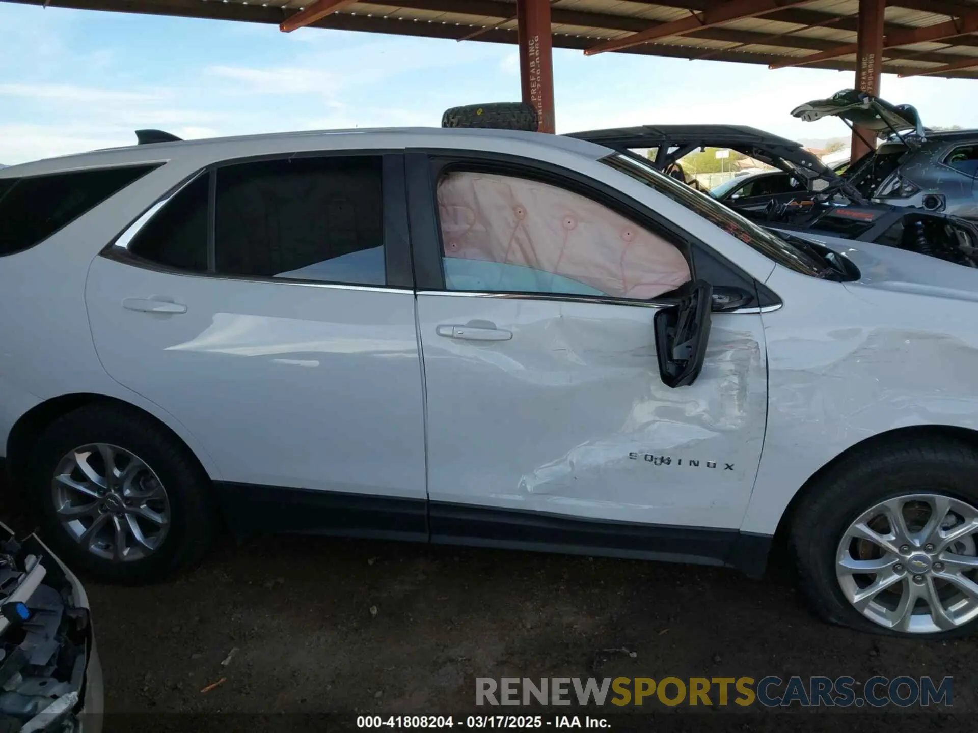 13 fotografías del automóvil dañado 2GNAXKEV8M6108239 CHEVROLET EQUINOX 2021