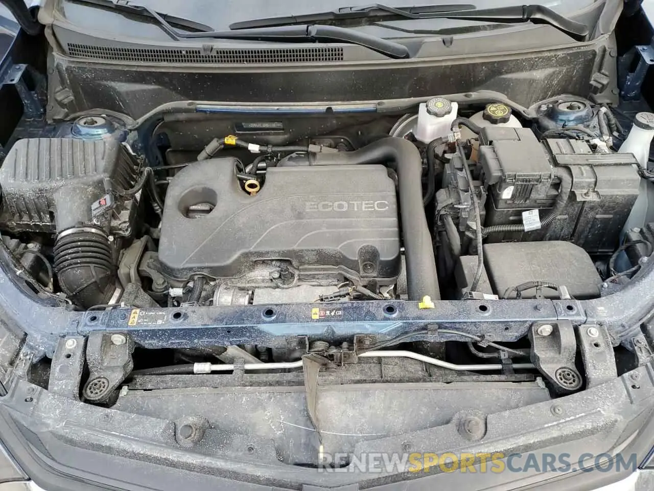 11 fotografías del automóvil dañado 2GNAXKEV8M6116874 CHEVROLET EQUINOX 2021