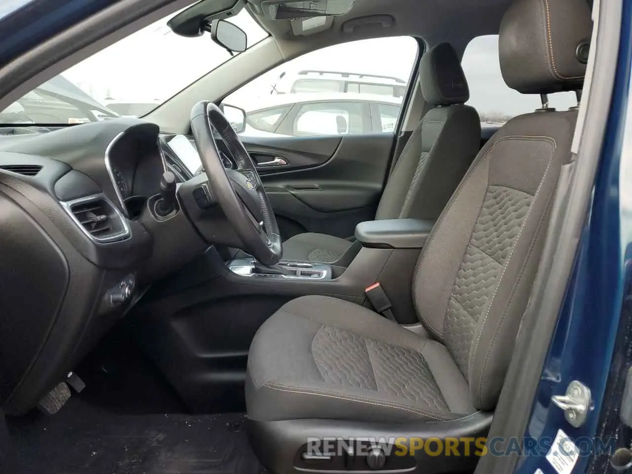7 fotografías del automóvil dañado 2GNAXKEV8M6116874 CHEVROLET EQUINOX 2021