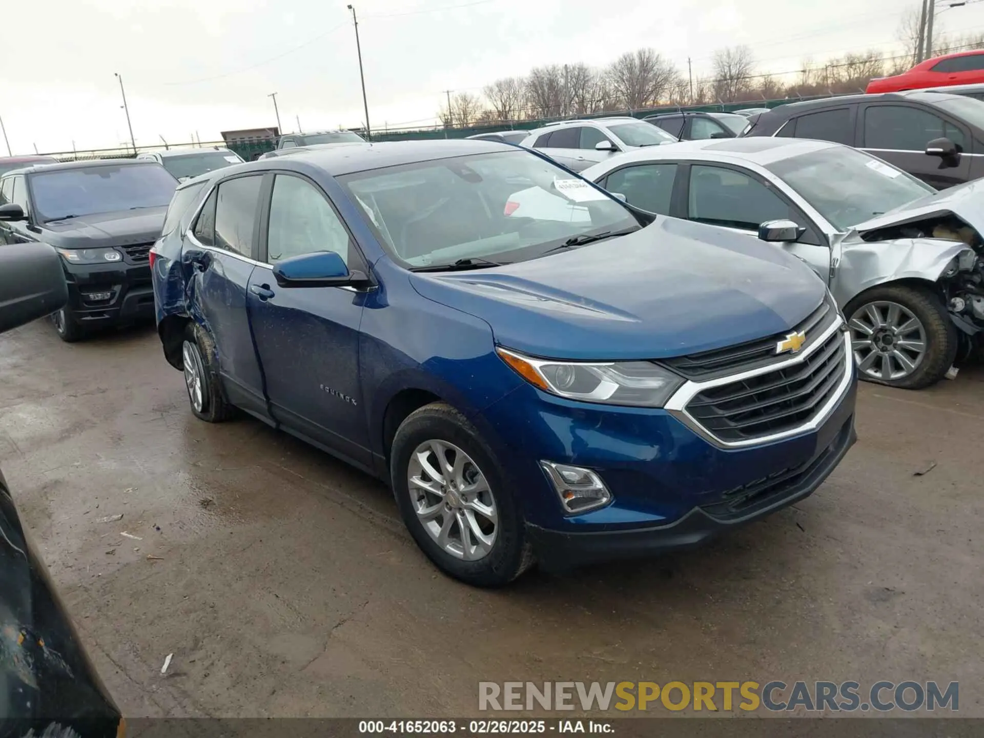 1 fotografías del automóvil dañado 2GNAXKEV8M6135151 CHEVROLET EQUINOX 2021