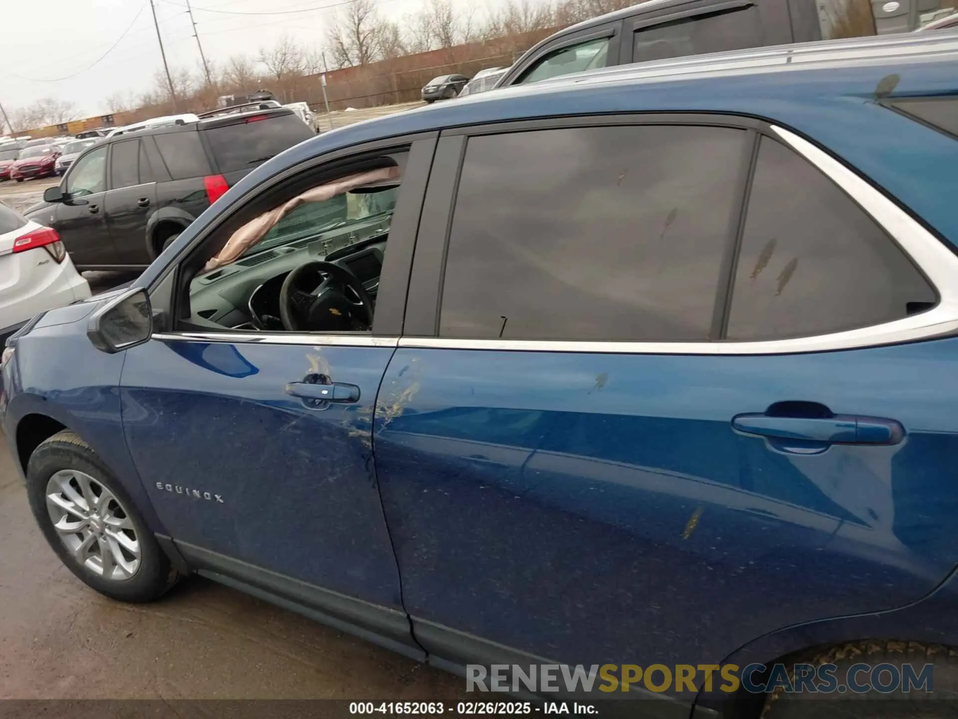 14 fotografías del automóvil dañado 2GNAXKEV8M6135151 CHEVROLET EQUINOX 2021