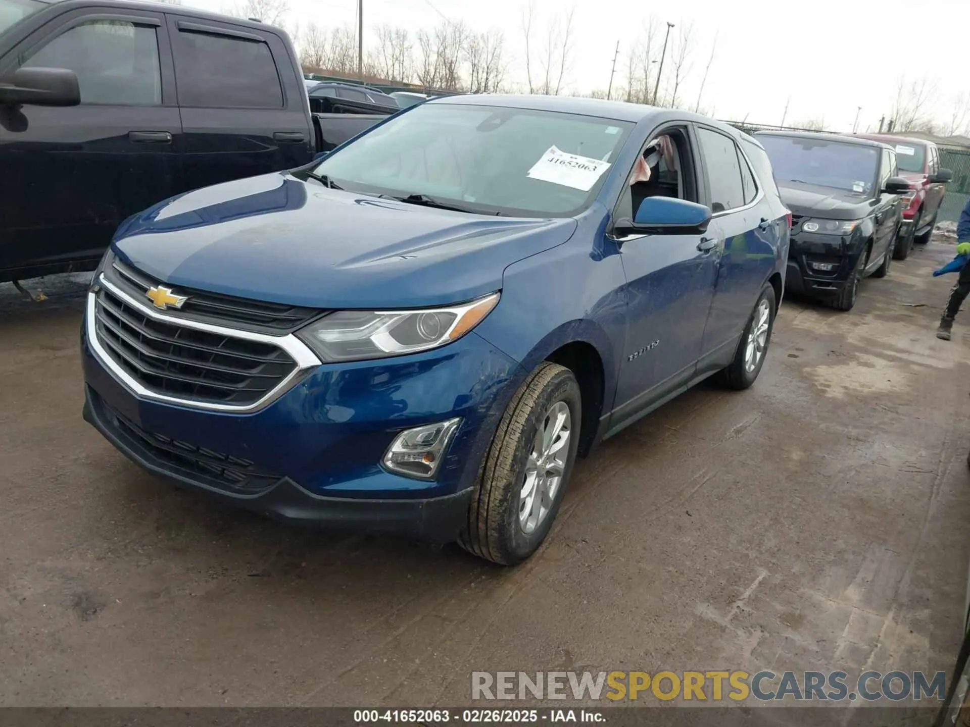 2 fotografías del automóvil dañado 2GNAXKEV8M6135151 CHEVROLET EQUINOX 2021