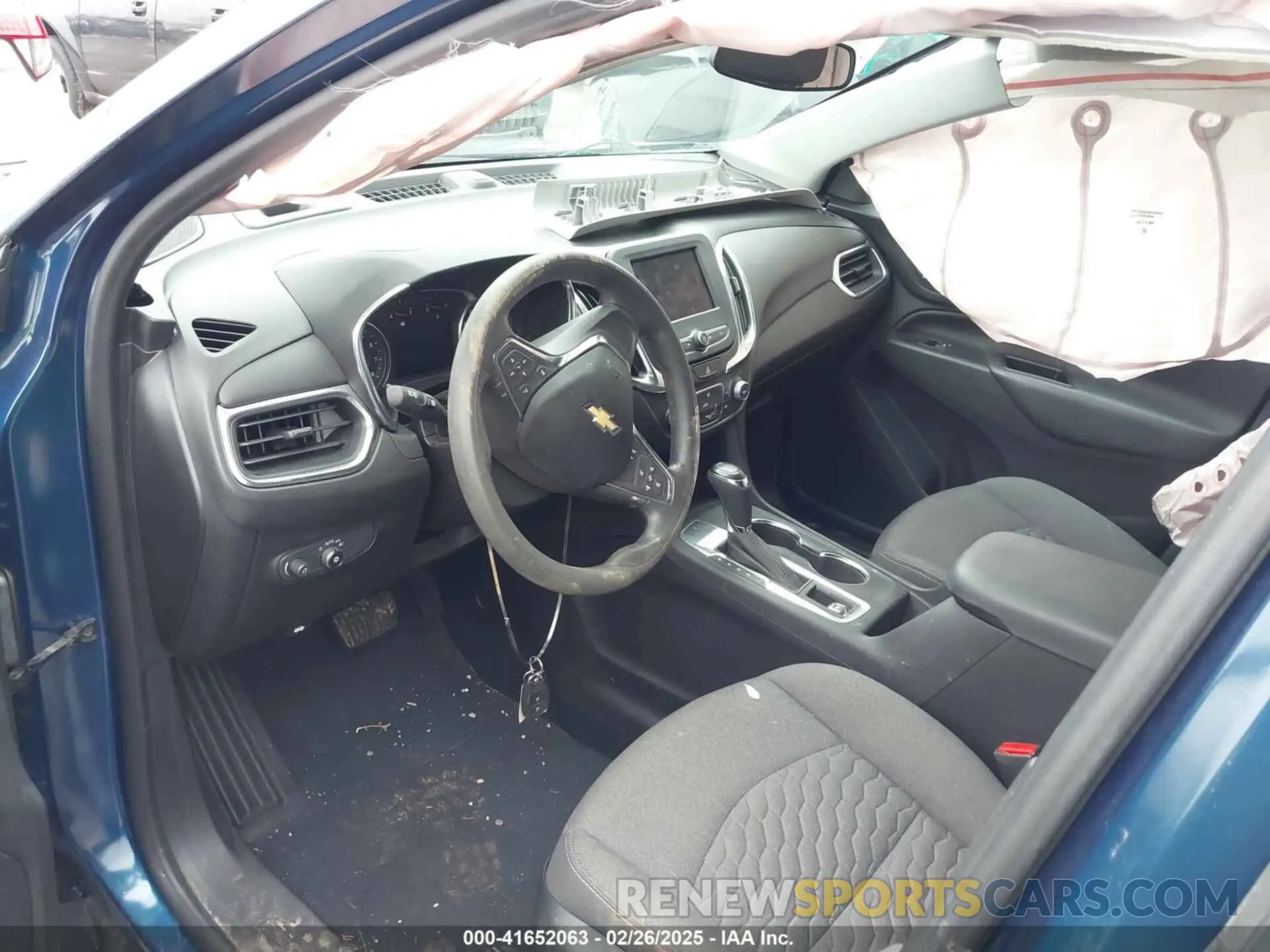 5 fotografías del automóvil dañado 2GNAXKEV8M6135151 CHEVROLET EQUINOX 2021