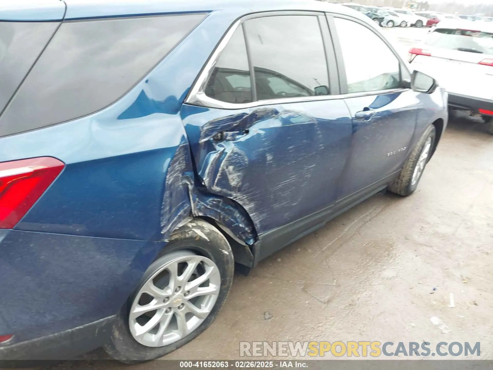 6 fotografías del automóvil dañado 2GNAXKEV8M6135151 CHEVROLET EQUINOX 2021