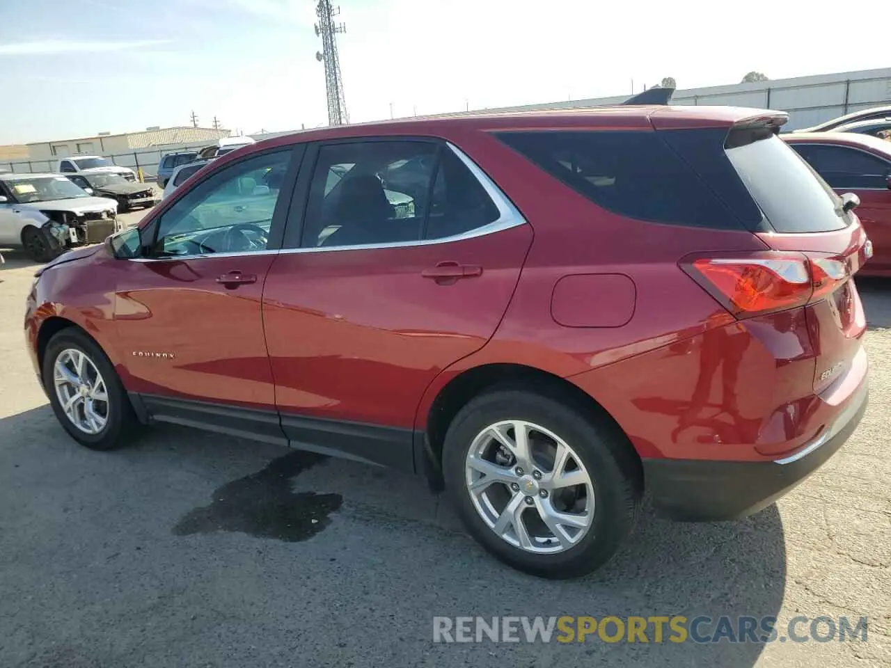 2 fotografías del automóvil dañado 2GNAXKEV8M6158641 CHEVROLET EQUINOX 2021