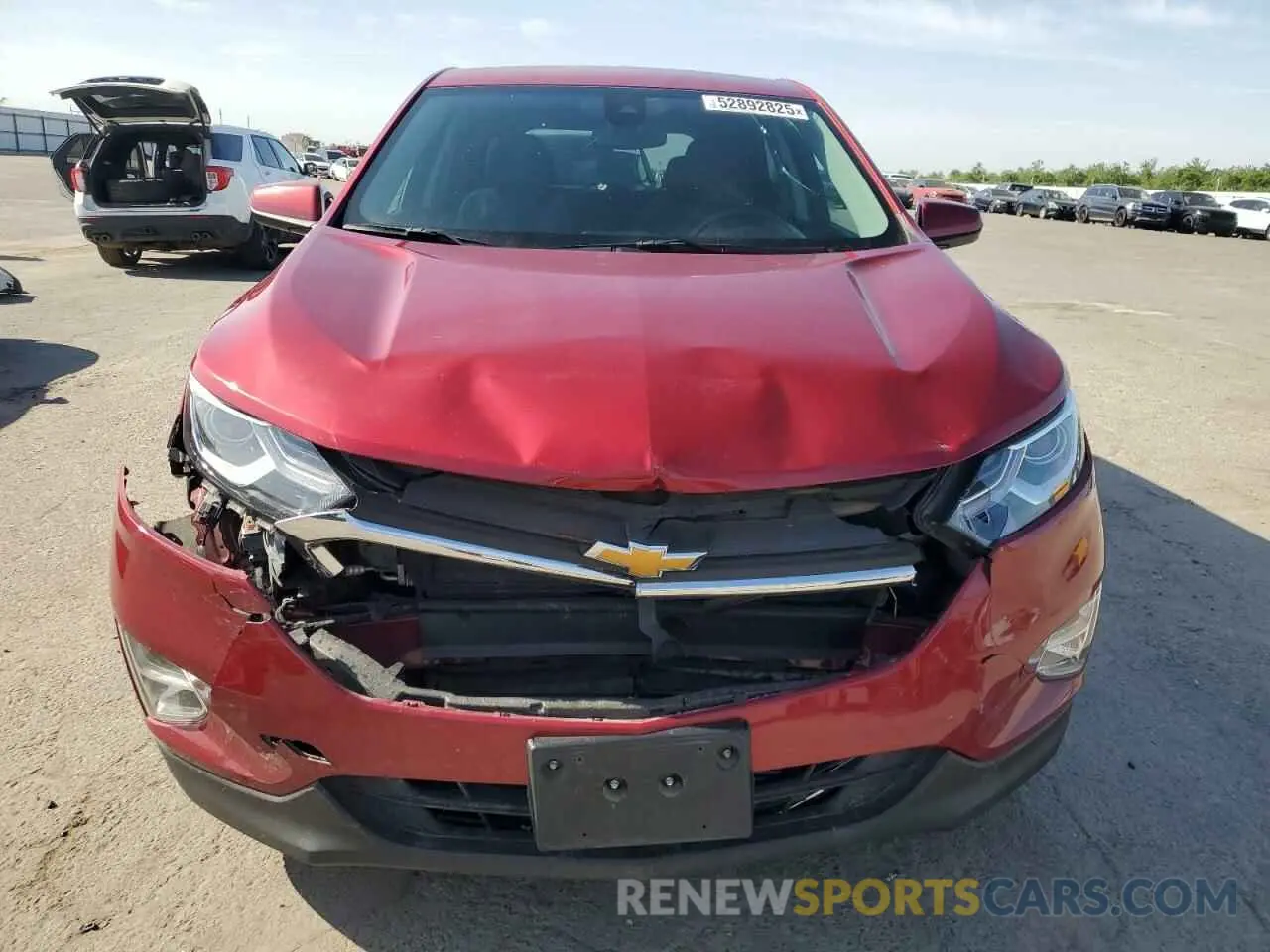 5 fotografías del automóvil dañado 2GNAXKEV8M6158641 CHEVROLET EQUINOX 2021