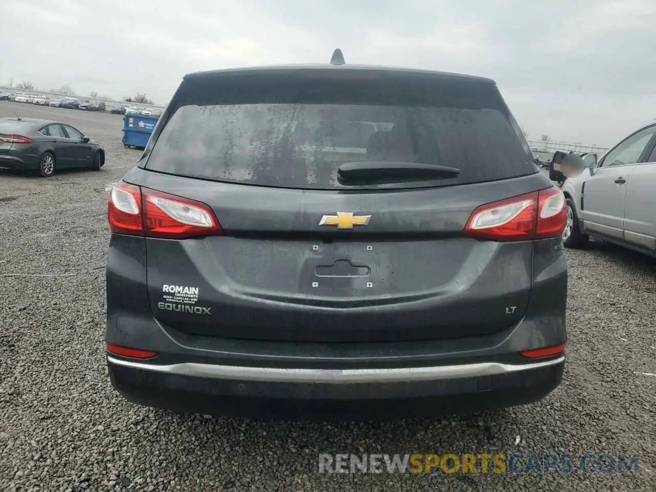 6 fotografías del automóvil dañado 2GNAXKEV8M6165508 CHEVROLET EQUINOX 2021