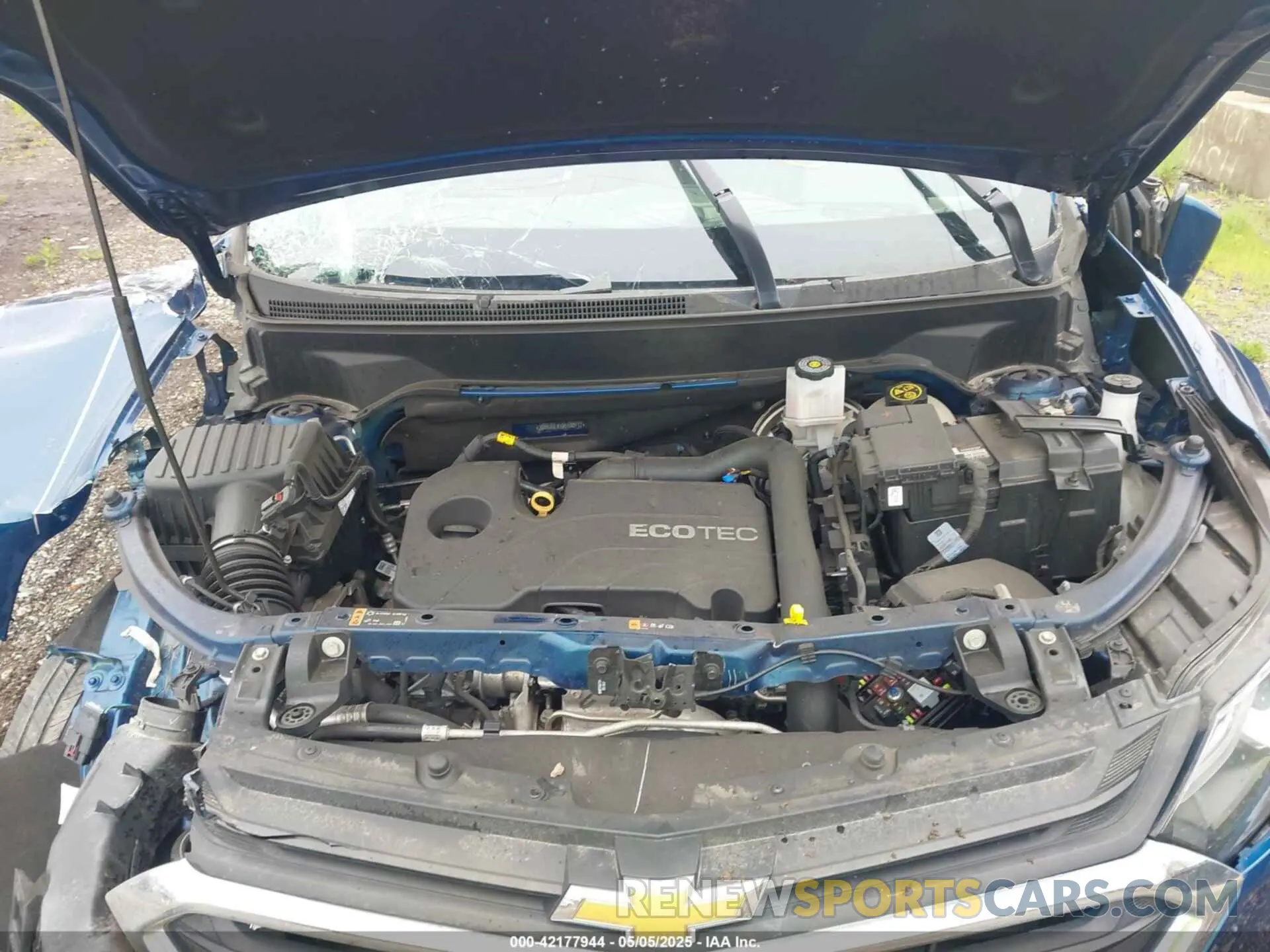 10 fotografías del automóvil dañado 2GNAXKEVXM6100417 CHEVROLET EQUINOX 2021