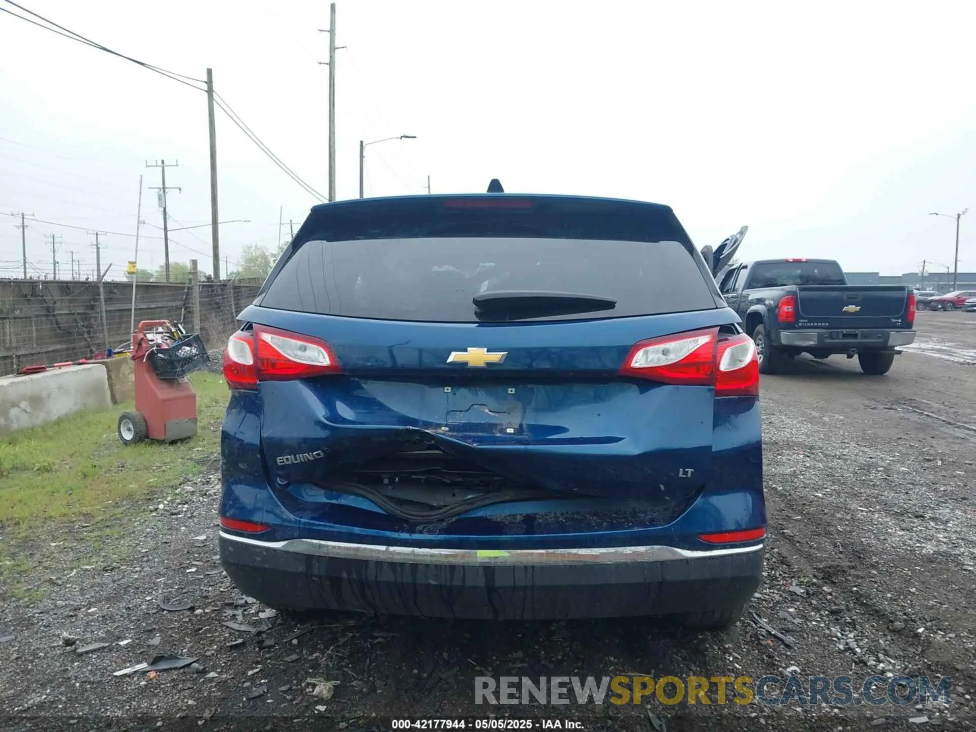 15 fotografías del automóvil dañado 2GNAXKEVXM6100417 CHEVROLET EQUINOX 2021