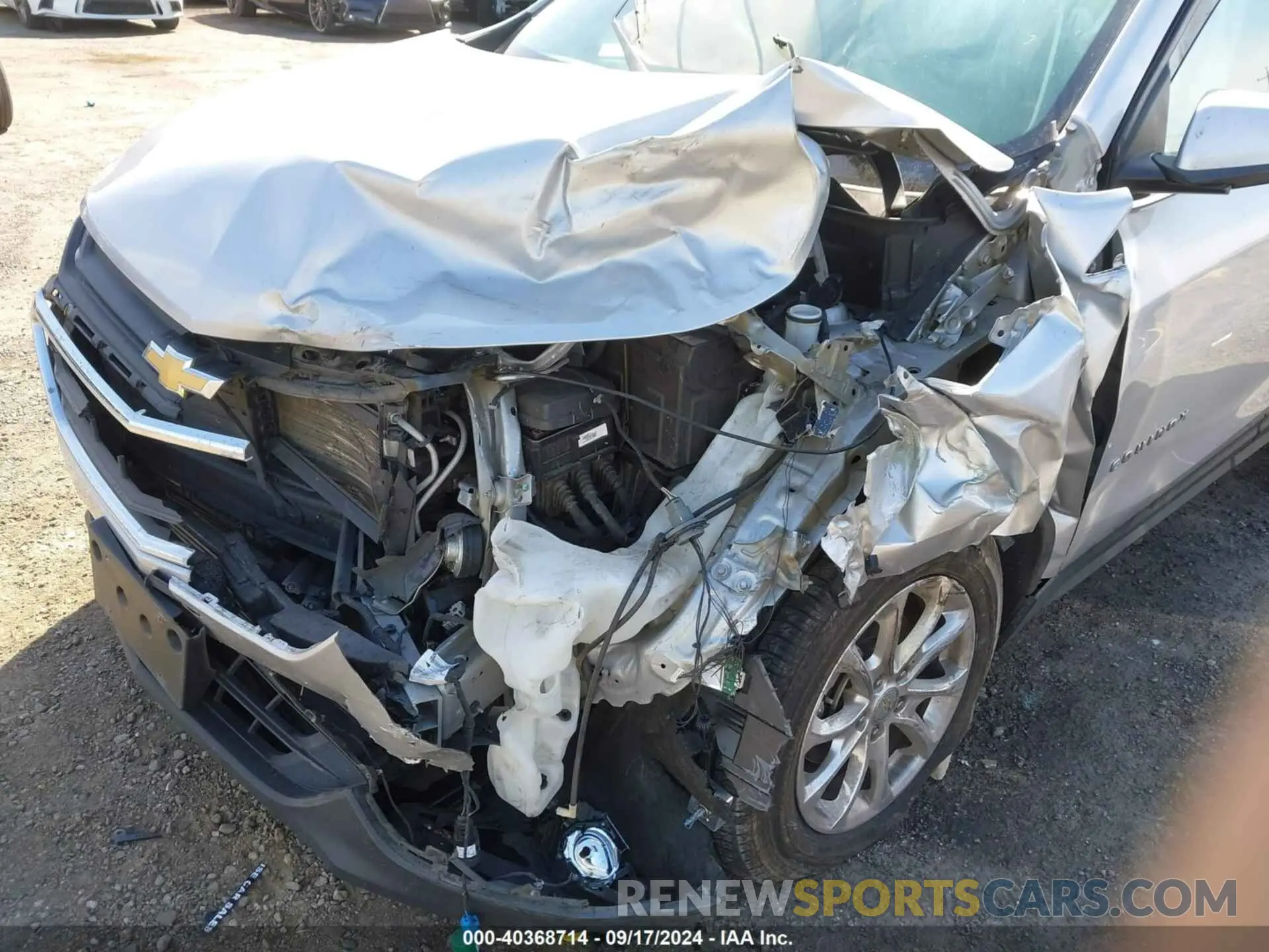 6 fotografías del automóvil dañado 2GNAXKEVXM6117587 CHEVROLET EQUINOX 2021