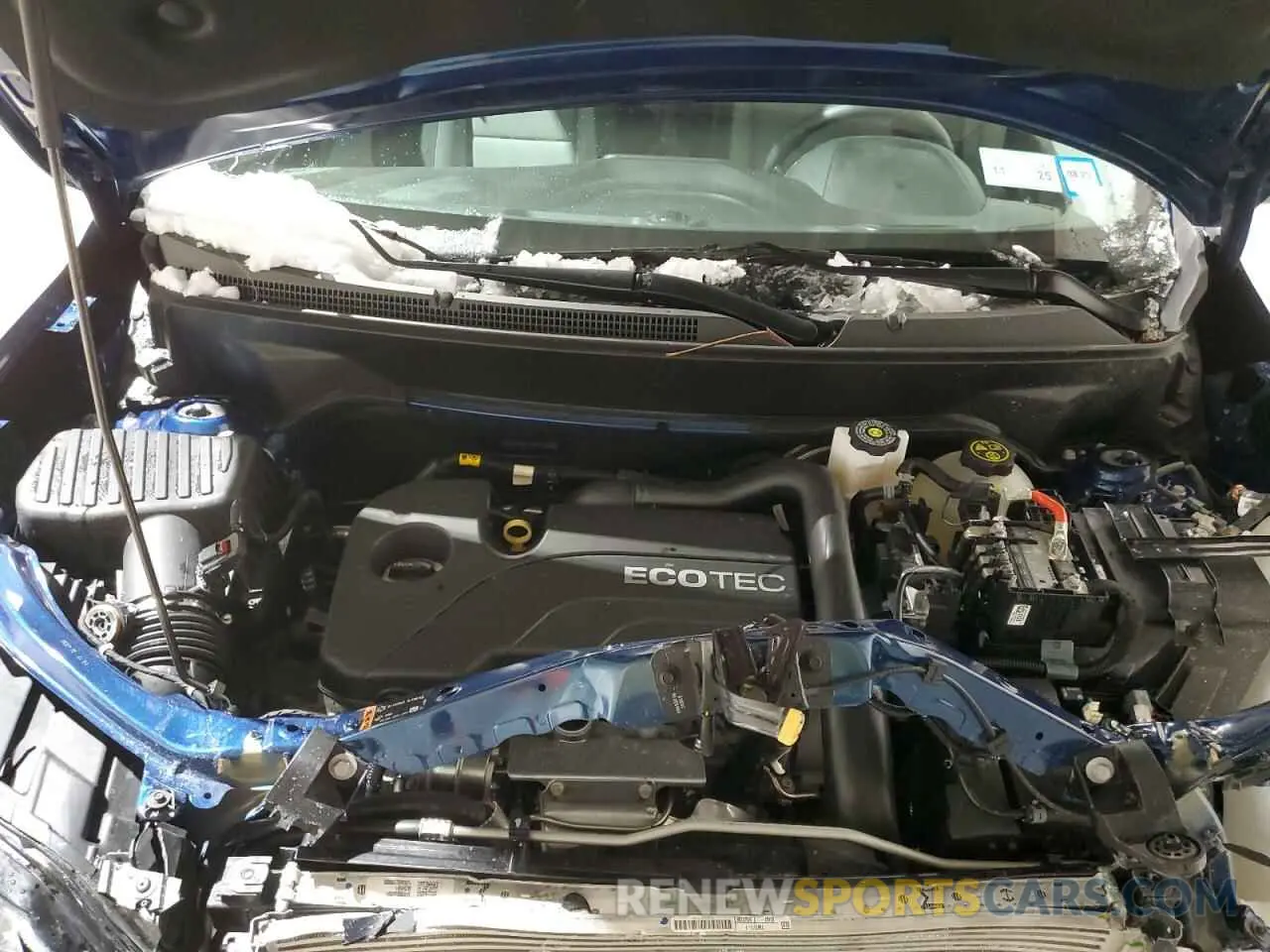 12 fotografías del automóvil dañado 2GNAXNEV3M6138086 CHEVROLET EQUINOX 2021