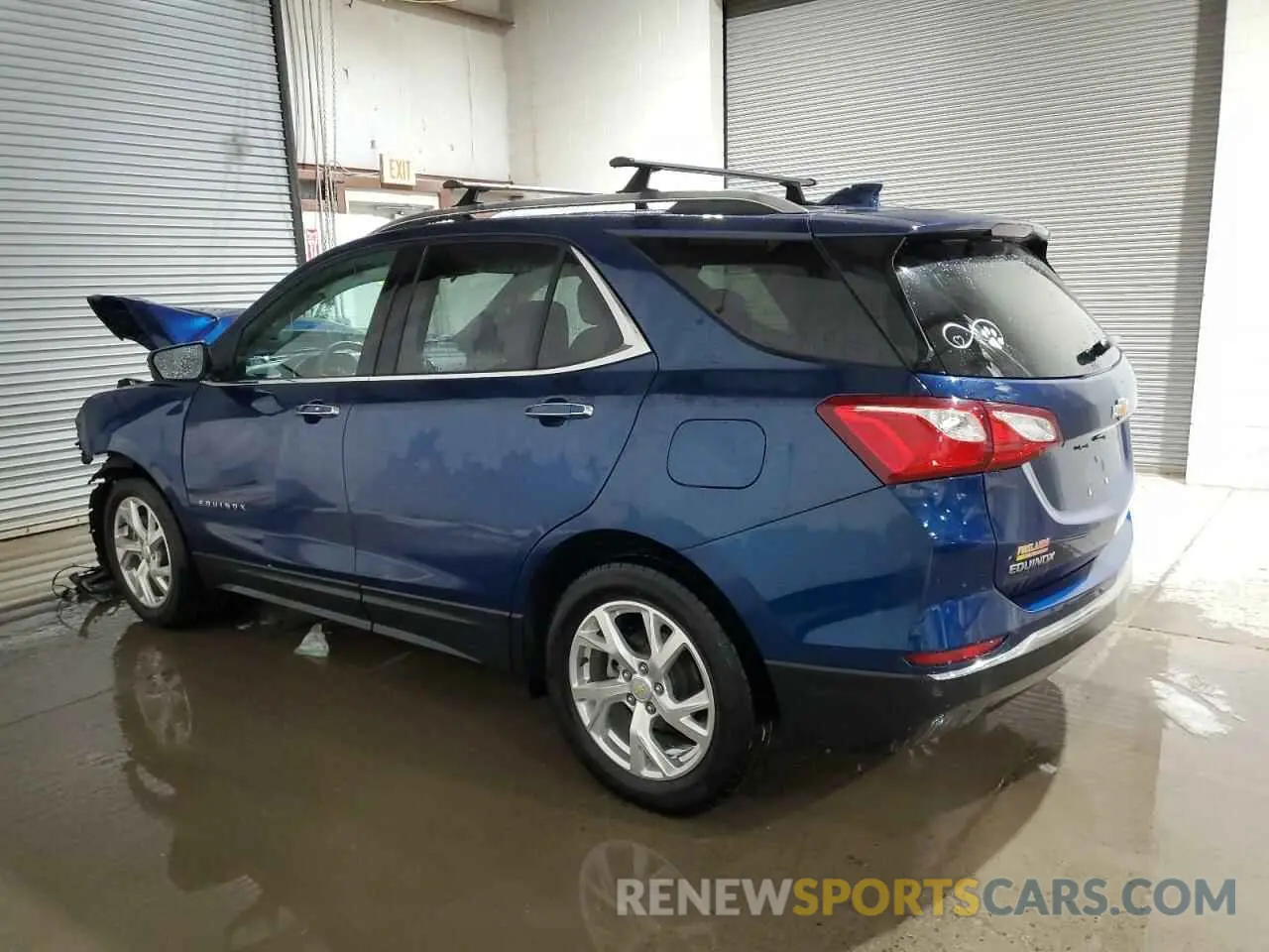 2 fotografías del automóvil dañado 2GNAXNEV3M6138086 CHEVROLET EQUINOX 2021