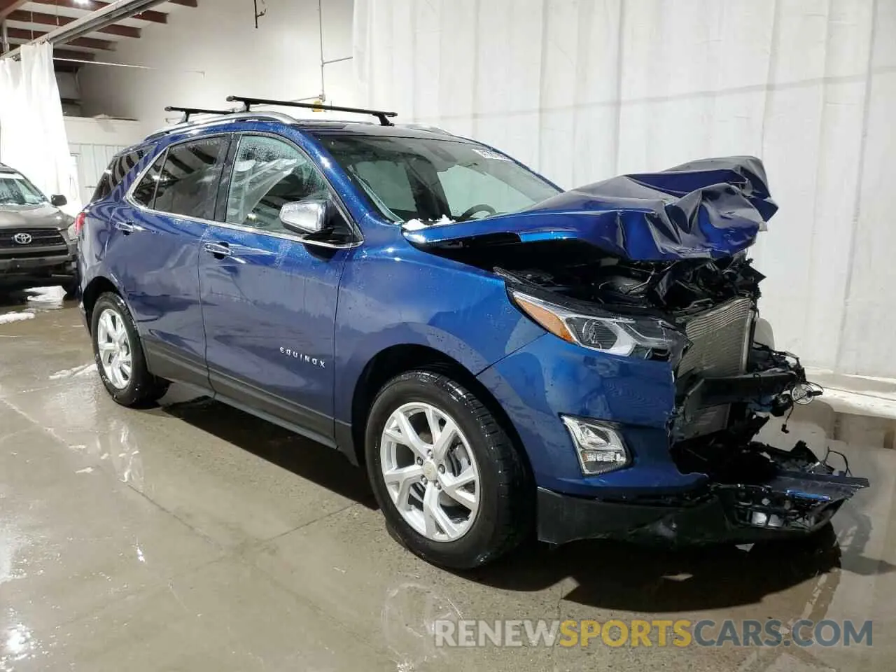 4 fotografías del automóvil dañado 2GNAXNEV3M6138086 CHEVROLET EQUINOX 2021