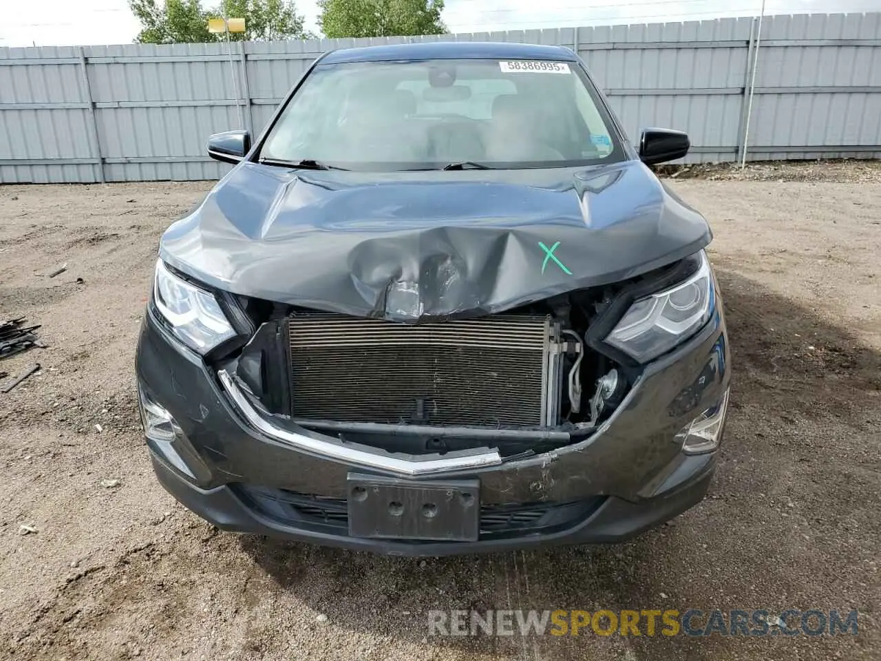 5 fotografías del automóvil dañado 2GNAXSEV1M6119227 CHEVROLET EQUINOX 2021