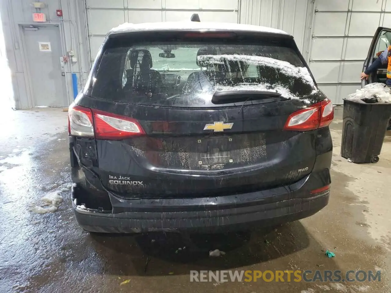 6 fotografías del automóvil dañado 2GNAXSEV2M6111377 CHEVROLET EQUINOX 2021