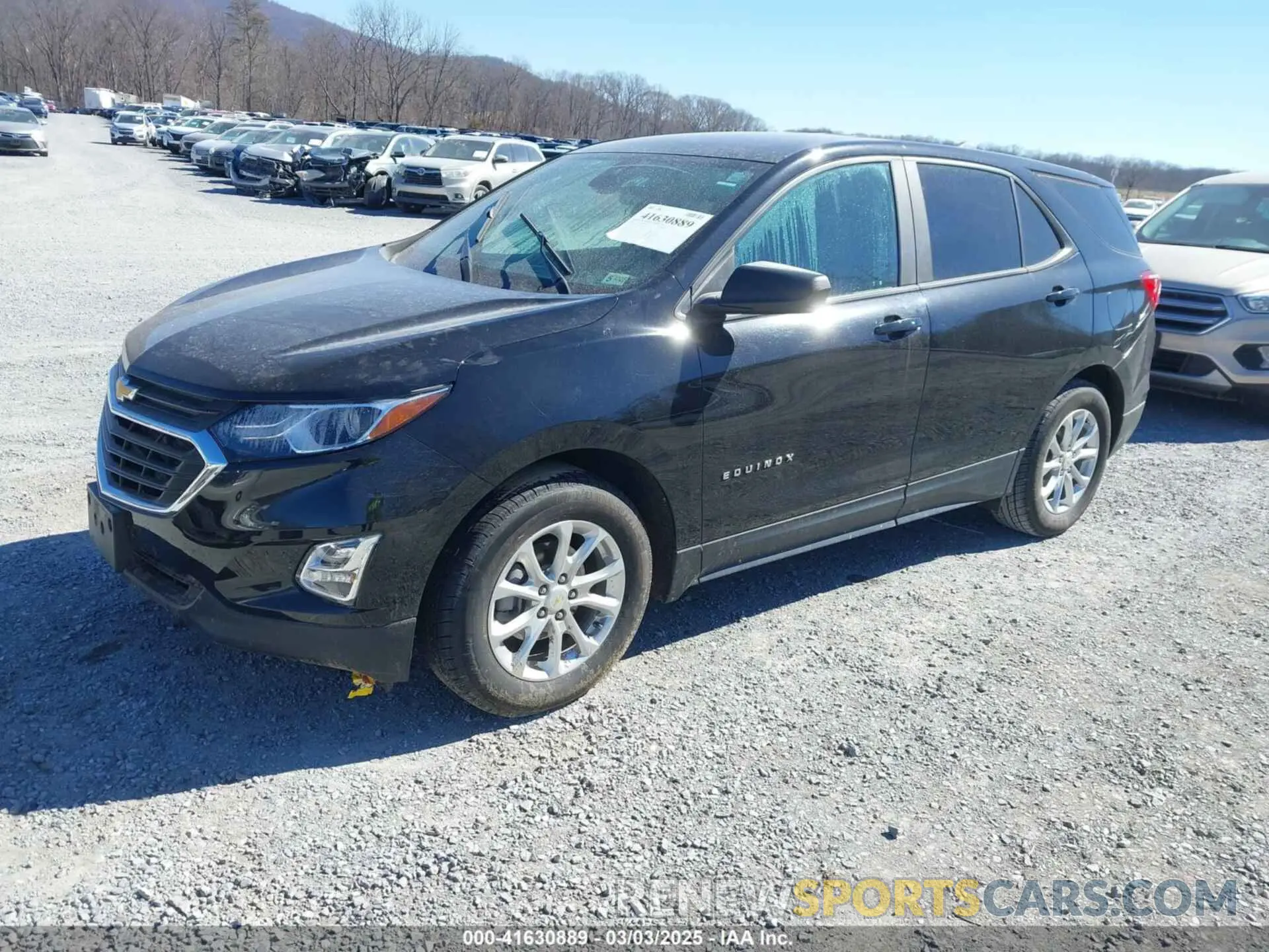 2 fotografías del automóvil dañado 2GNAXSEV6M6146813 CHEVROLET EQUINOX 2021