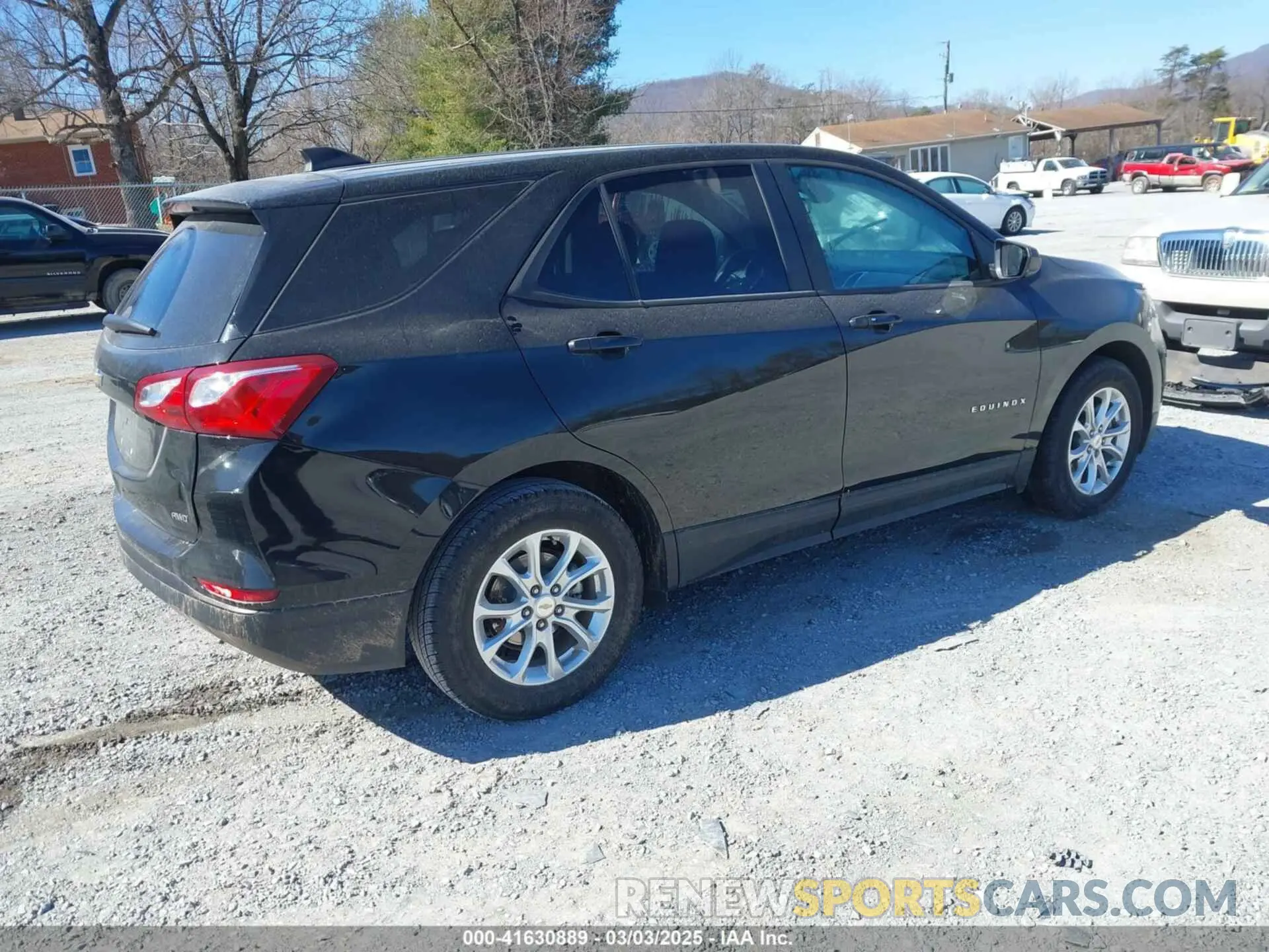 4 fotografías del automóvil dañado 2GNAXSEV6M6146813 CHEVROLET EQUINOX 2021