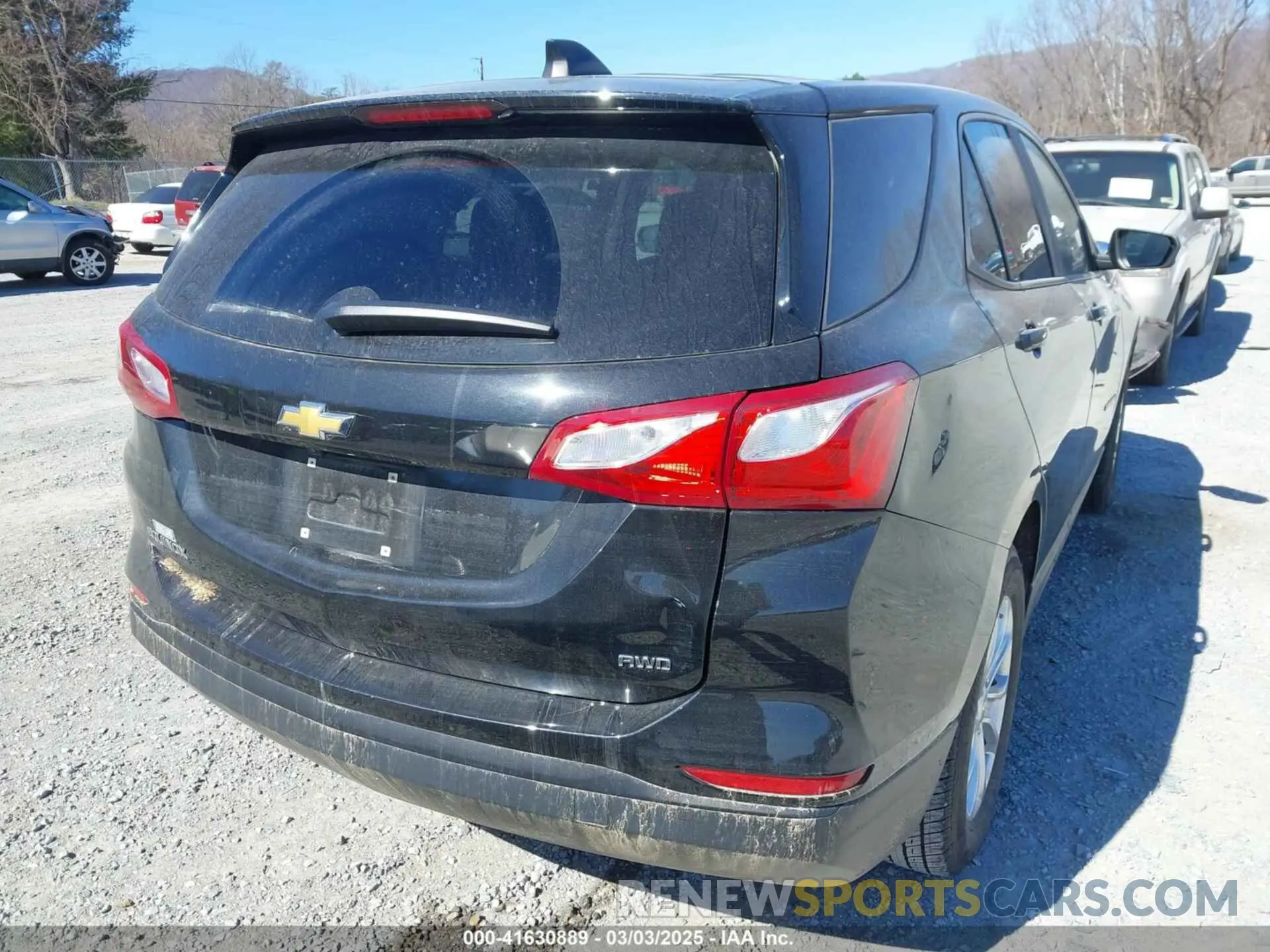 6 fotografías del automóvil dañado 2GNAXSEV6M6146813 CHEVROLET EQUINOX 2021