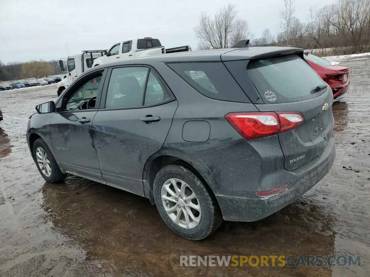 2 fotografías del automóvil dañado 2GNAXSEV7M6115778 CHEVROLET EQUINOX 2021