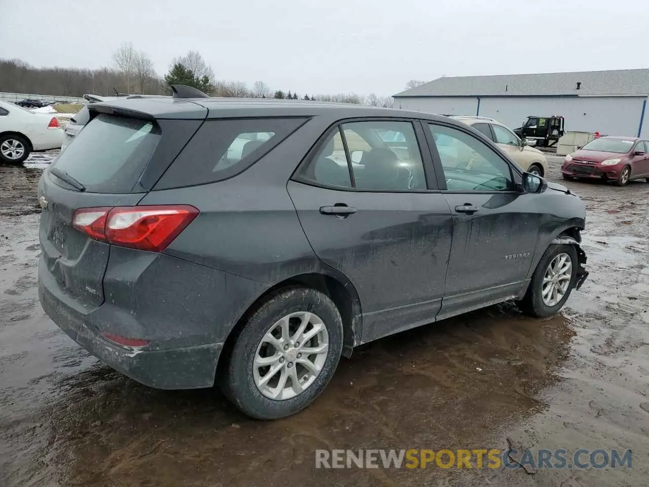 3 fotografías del automóvil dañado 2GNAXSEV7M6115778 CHEVROLET EQUINOX 2021