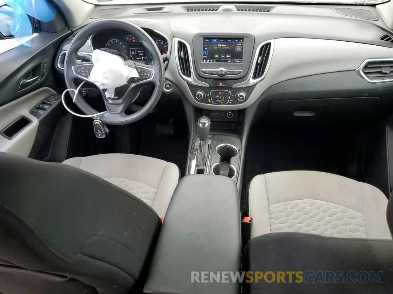 8 fotografías del automóvil dañado 2GNAXSEV7M6115778 CHEVROLET EQUINOX 2021