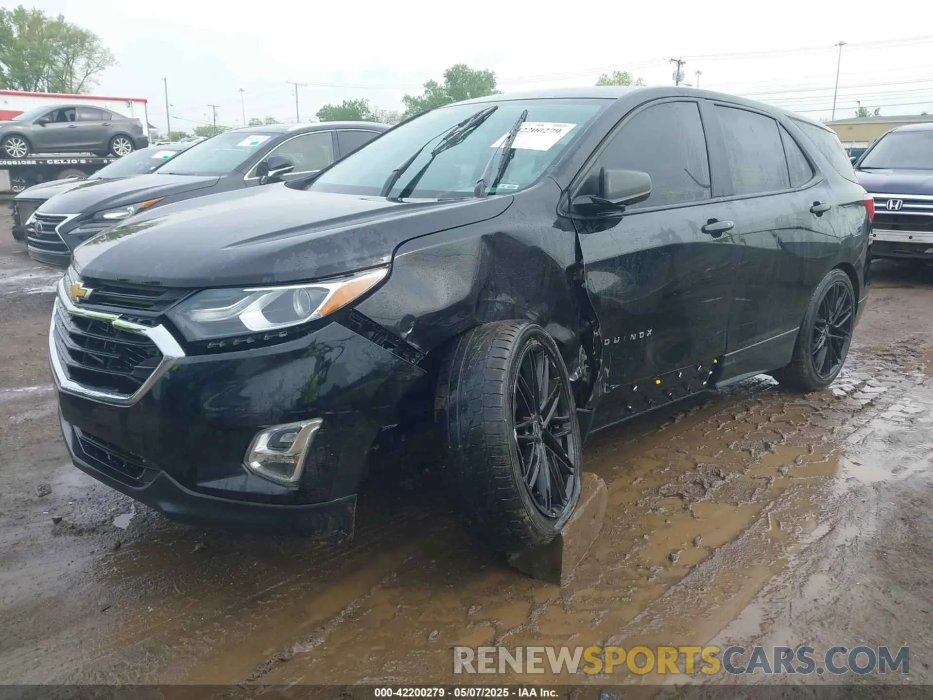 2 fotografías del automóvil dañado 2GNAXSEV9M6142819 CHEVROLET EQUINOX 2021