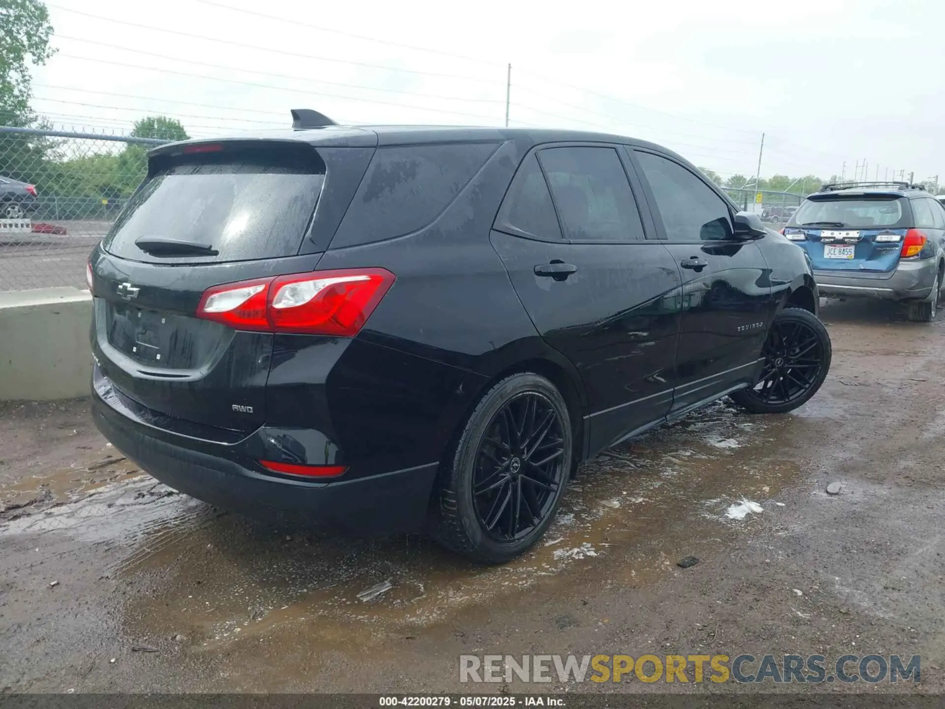 4 fotografías del automóvil dañado 2GNAXSEV9M6142819 CHEVROLET EQUINOX 2021