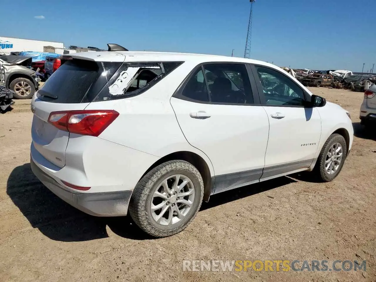 3 fotografías del automóvil dañado 2GNAXSEV9M6155411 CHEVROLET EQUINOX 2021