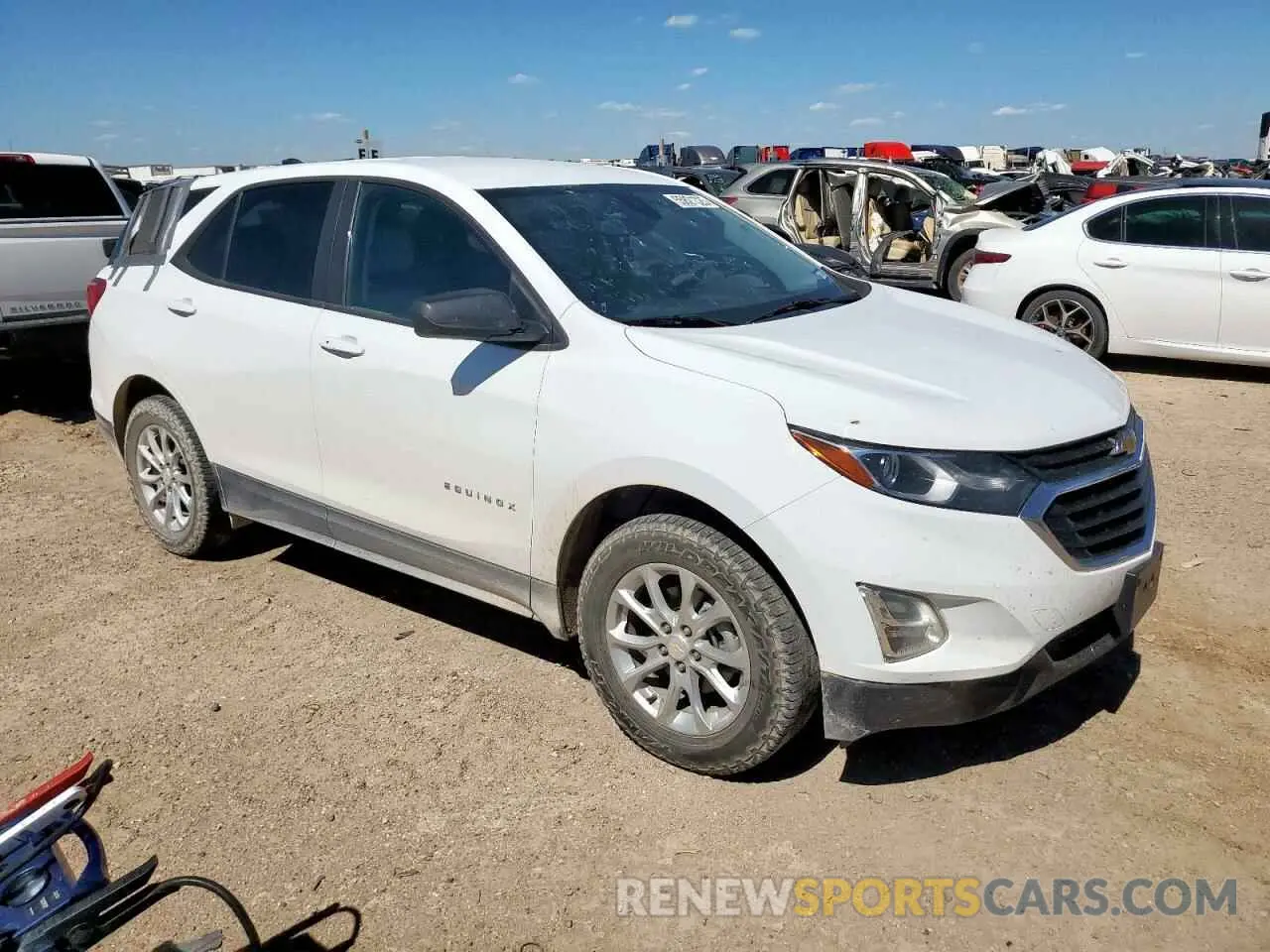 4 fotografías del automóvil dañado 2GNAXSEV9M6155411 CHEVROLET EQUINOX 2021