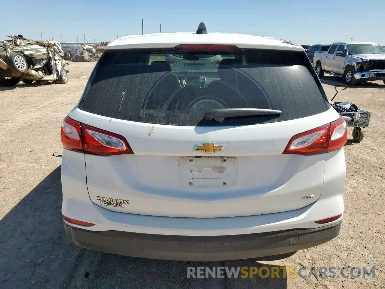 6 fotografías del automóvil dañado 2GNAXSEV9M6155411 CHEVROLET EQUINOX 2021