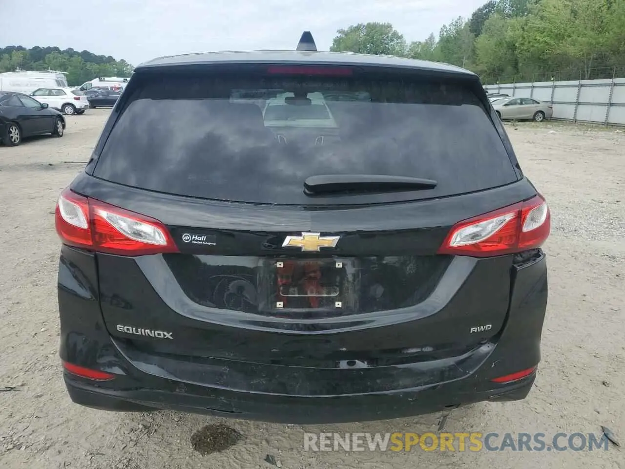 6 fotografías del automóvil dañado 2GNAXSEVXM6106959 CHEVROLET EQUINOX 2021