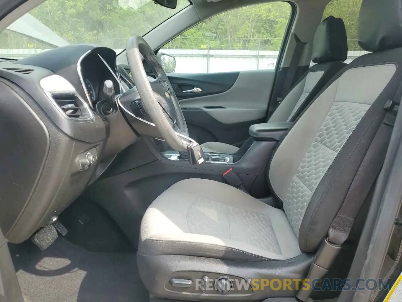 7 fotografías del automóvil dañado 2GNAXSEVXM6106959 CHEVROLET EQUINOX 2021