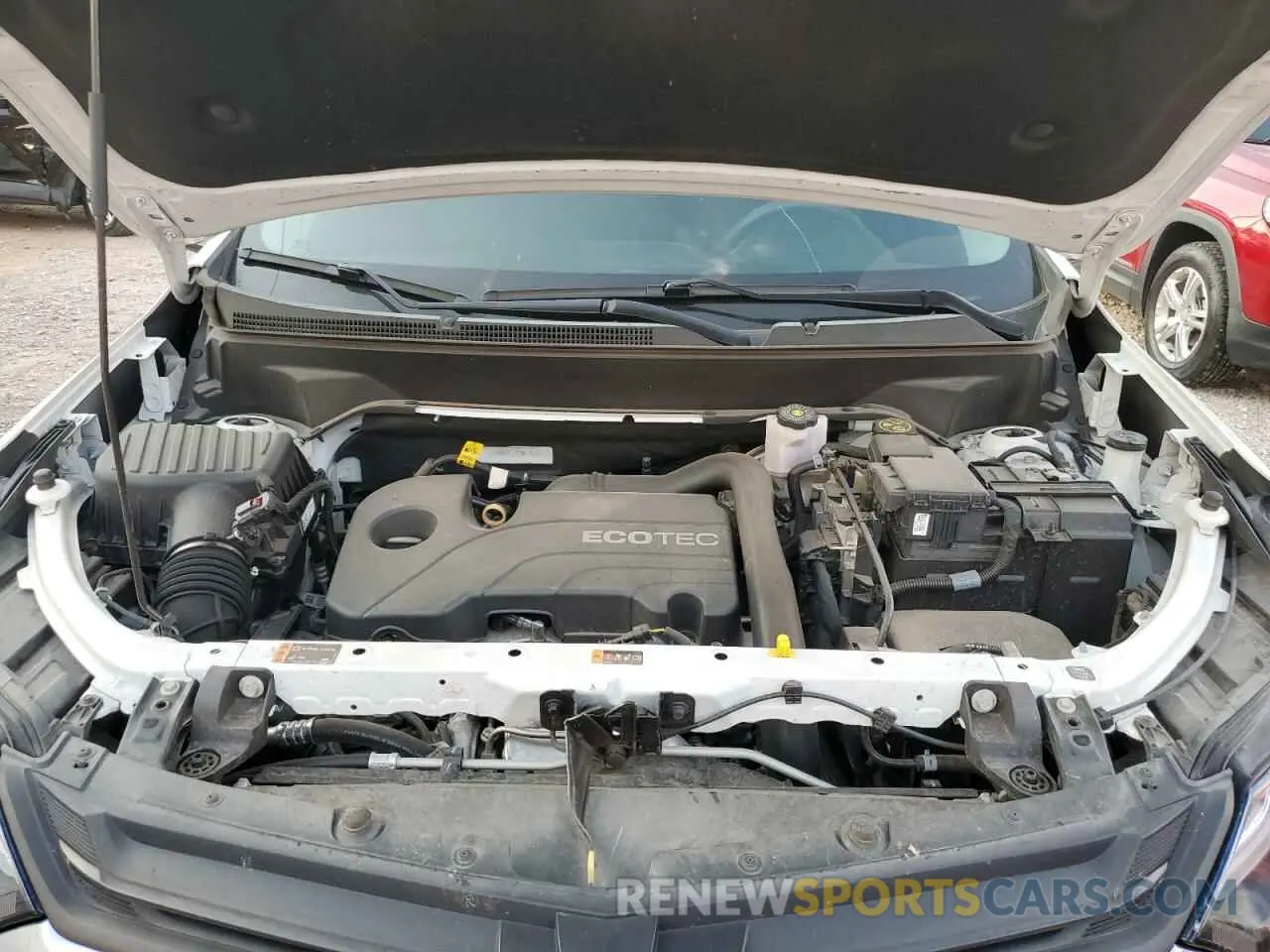 12 fotografías del automóvil dañado 2GNAXTEV0M6140365 CHEVROLET EQUINOX 2021