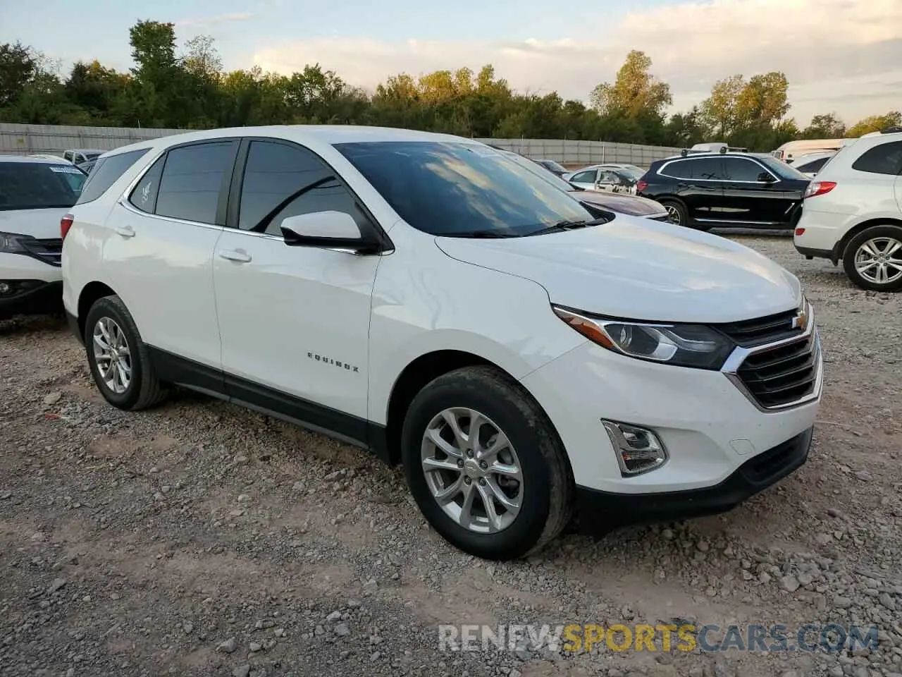 4 fotografías del automóvil dañado 2GNAXTEV0M6140365 CHEVROLET EQUINOX 2021