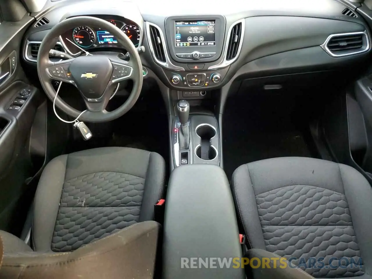 8 fotografías del automóvil dañado 2GNAXTEV0M6140365 CHEVROLET EQUINOX 2021