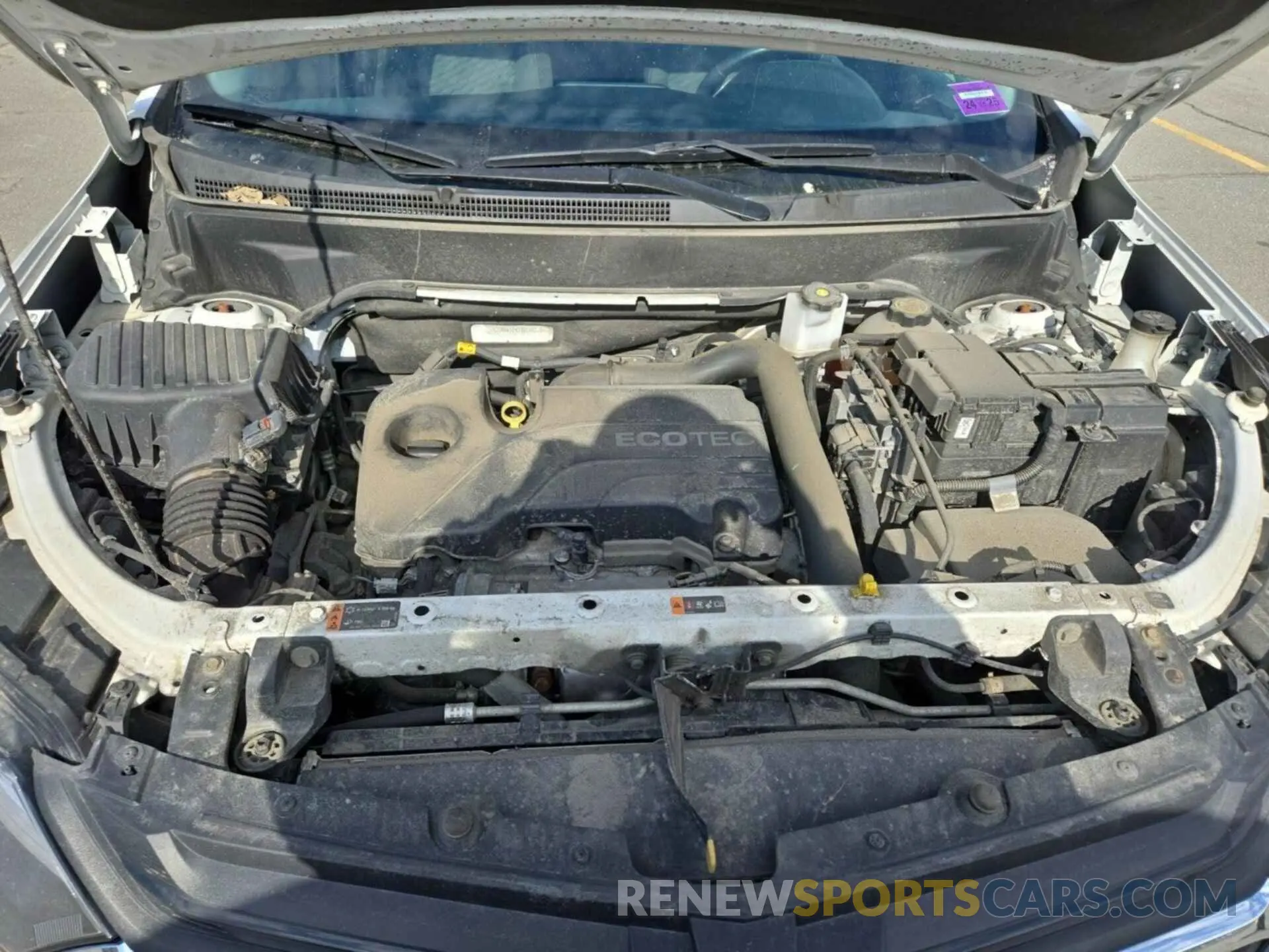 17 fotografías del automóvil dañado 2GNAXTEV1M6160138 CHEVROLET EQUINOX 2021