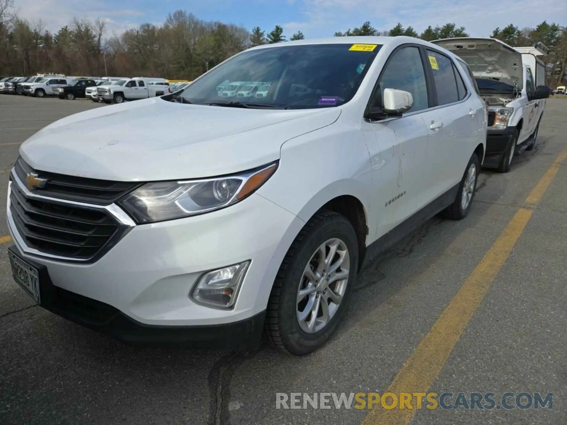 27 fotografías del automóvil dañado 2GNAXTEV1M6160138 CHEVROLET EQUINOX 2021