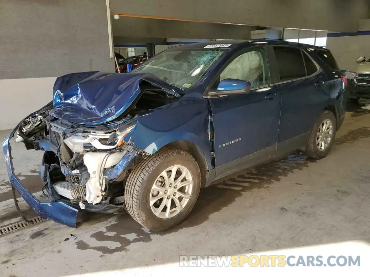 1 fotografías del automóvil dañado 2GNAXTEV5M6162622 CHEVROLET EQUINOX 2021