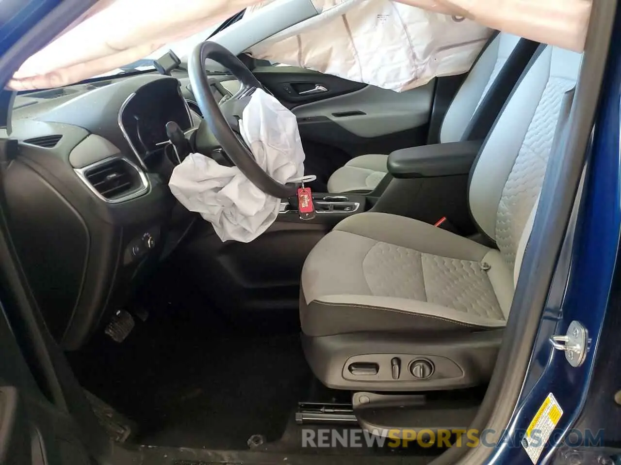 7 fotografías del automóvil dañado 2GNAXTEV5M6162622 CHEVROLET EQUINOX 2021