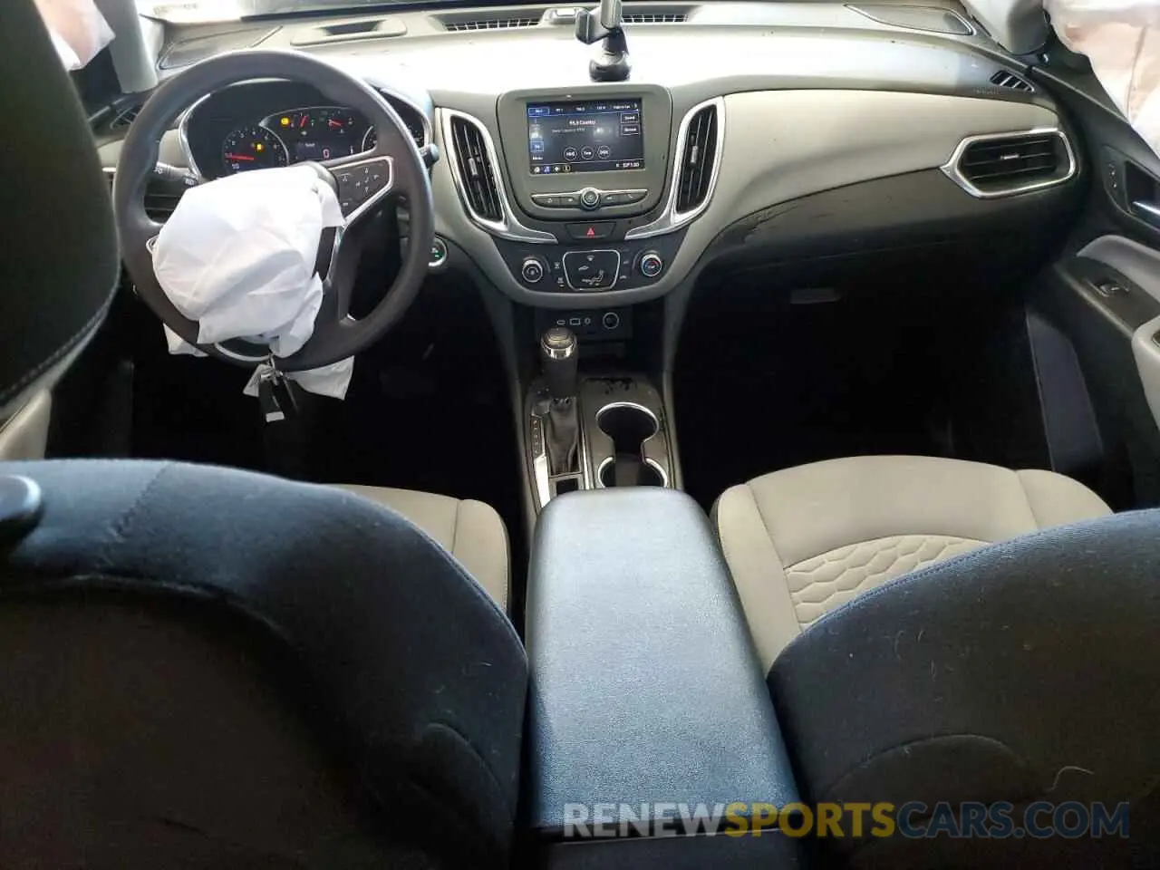 8 fotografías del automóvil dañado 2GNAXTEV5M6162622 CHEVROLET EQUINOX 2021