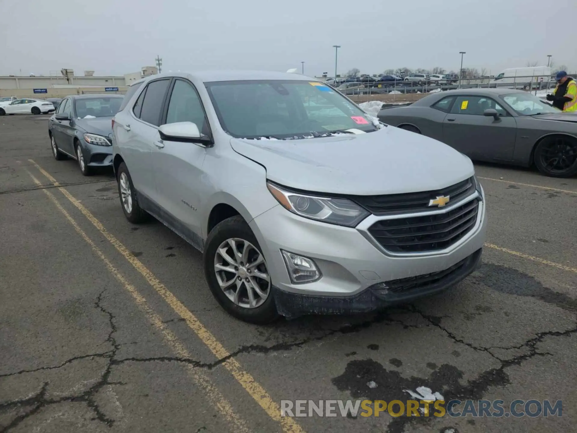 10 fotografías del automóvil dañado 2GNAXTEV6M6104325 CHEVROLET EQUINOX 2021