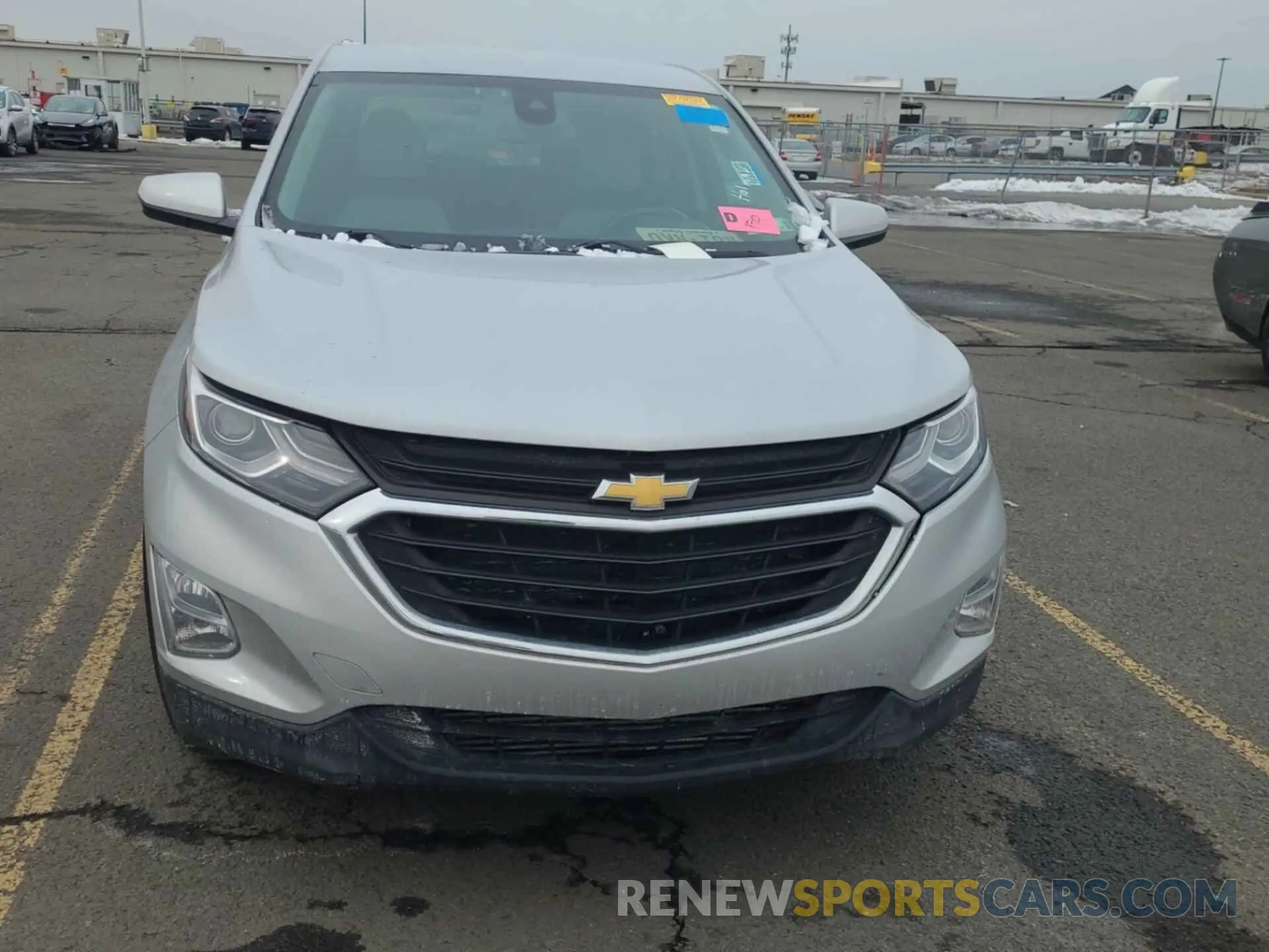 11 fotografías del automóvil dañado 2GNAXTEV6M6104325 CHEVROLET EQUINOX 2021