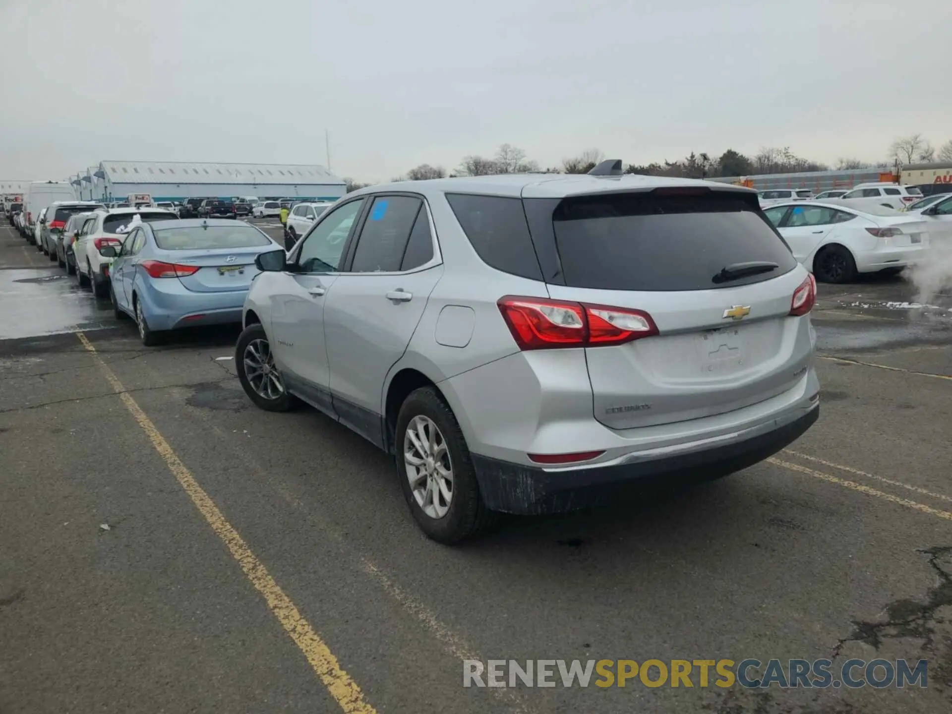 7 fotografías del automóvil dañado 2GNAXTEV6M6104325 CHEVROLET EQUINOX 2021