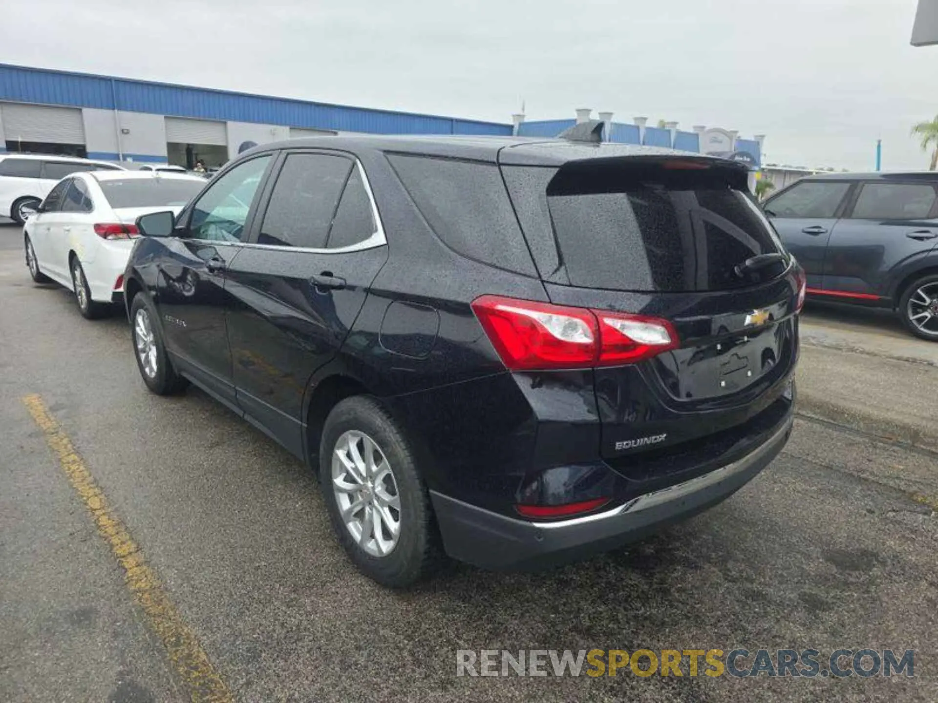 2 fotografías del automóvil dañado 2GNAXTEV7M6107752 CHEVROLET EQUINOX 2021