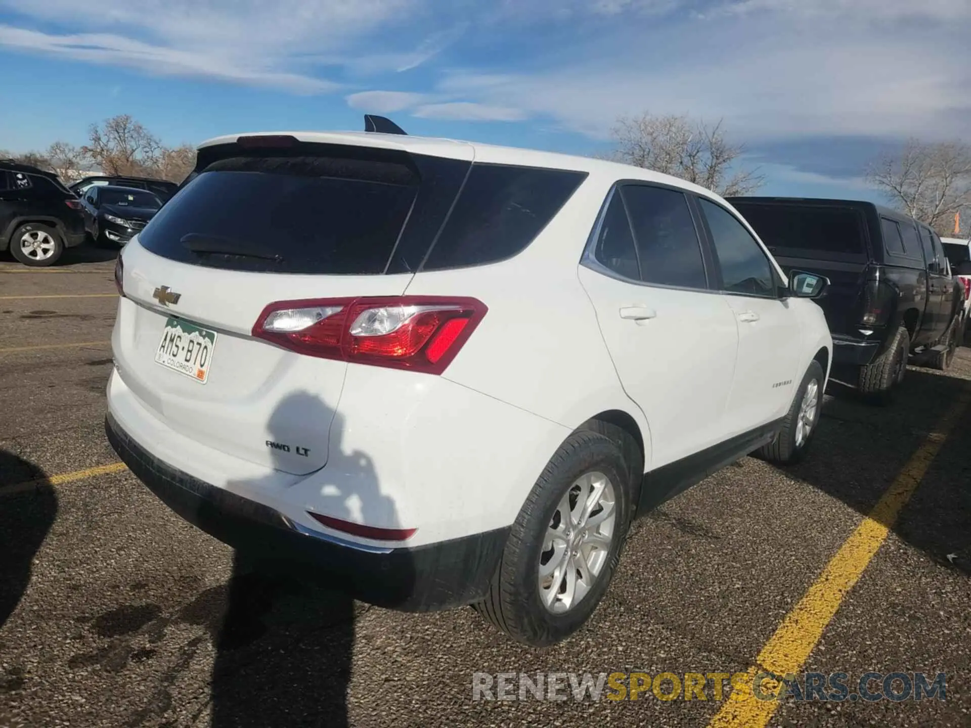 5 fotografías del automóvil dañado 2GNAXTEV7M6160564 CHEVROLET EQUINOX 2021