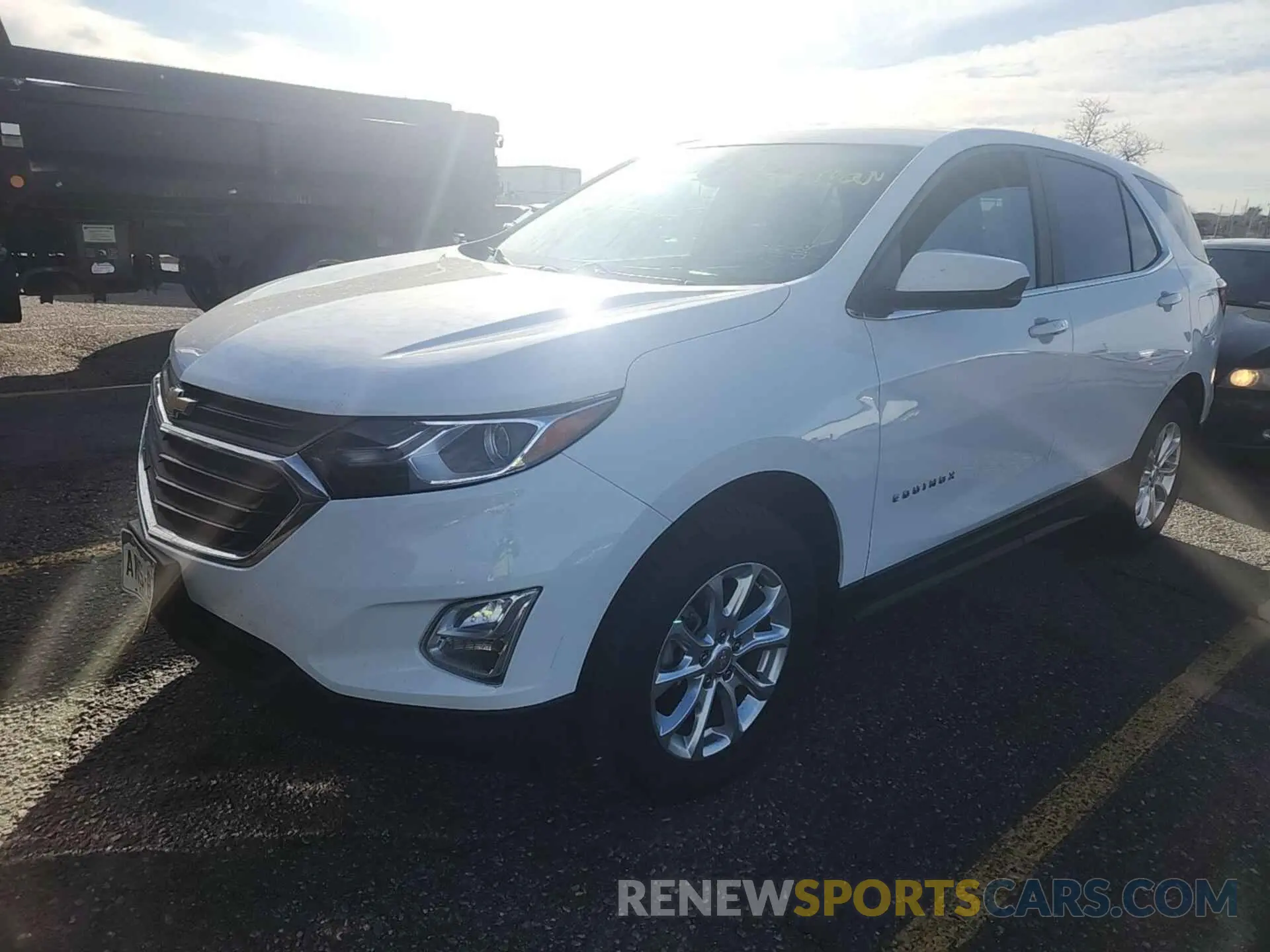 9 fotografías del automóvil dañado 2GNAXTEV7M6160564 CHEVROLET EQUINOX 2021